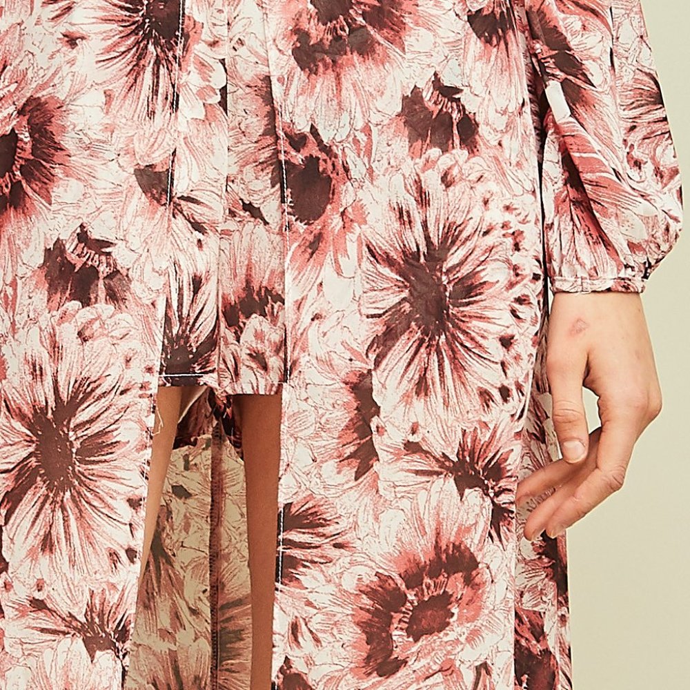 Entro Floral Maxi Shorts Romper - Picture 9 of 9